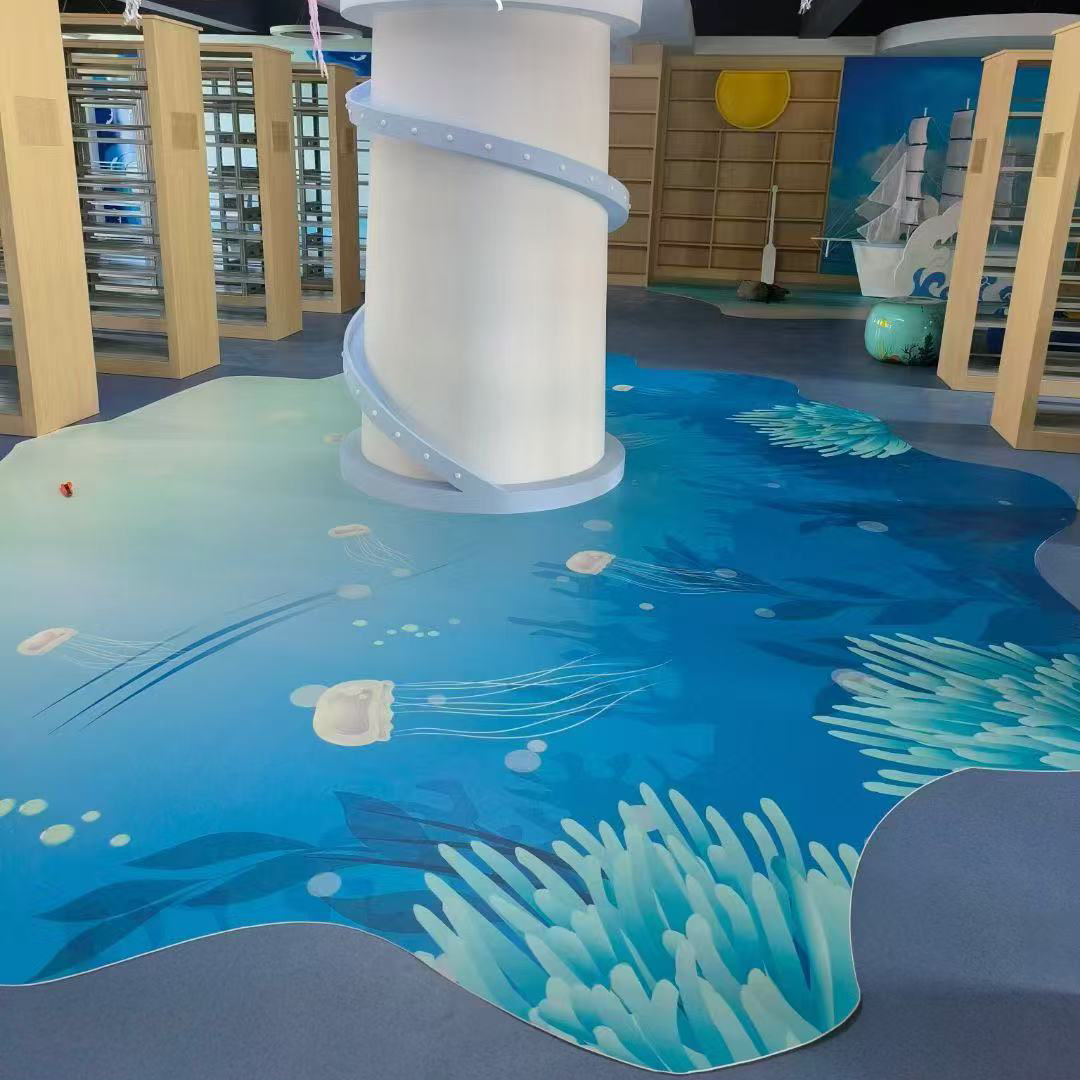 Custom PVC flooring for play areas