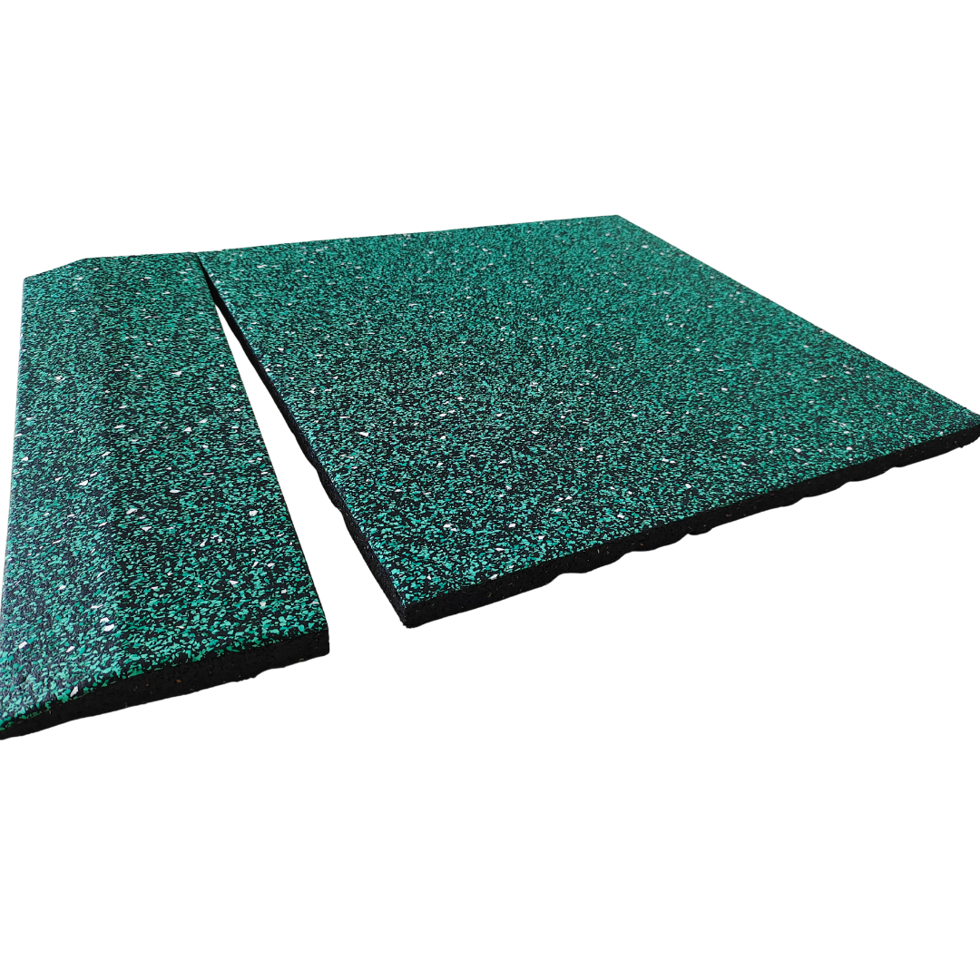 70% Color point composite rubber floor tiles