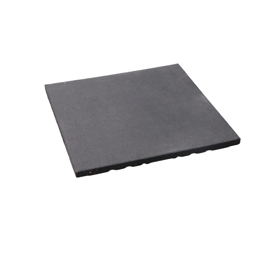 100% Color point composite rubber floor tiles