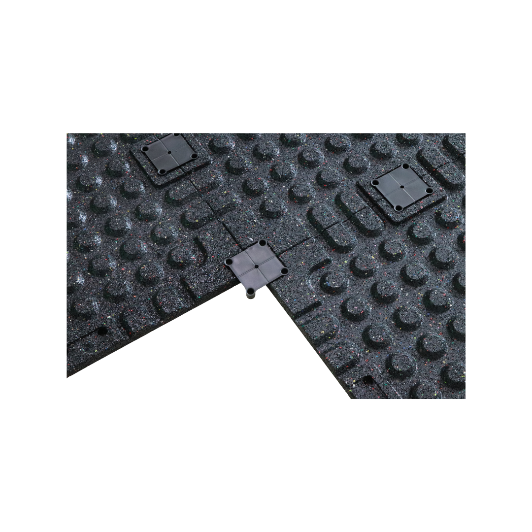2.5cm Composite rubber floor tiles TC-CYFH25