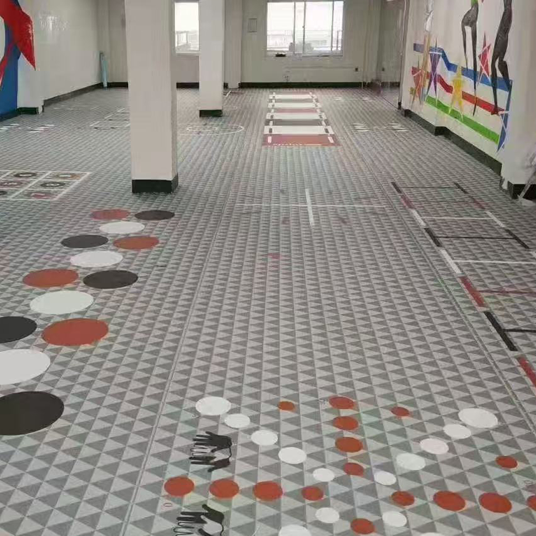 Gym Custom PVC Flooring