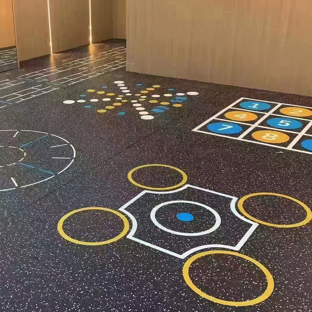 Gym Custom PVC Flooring