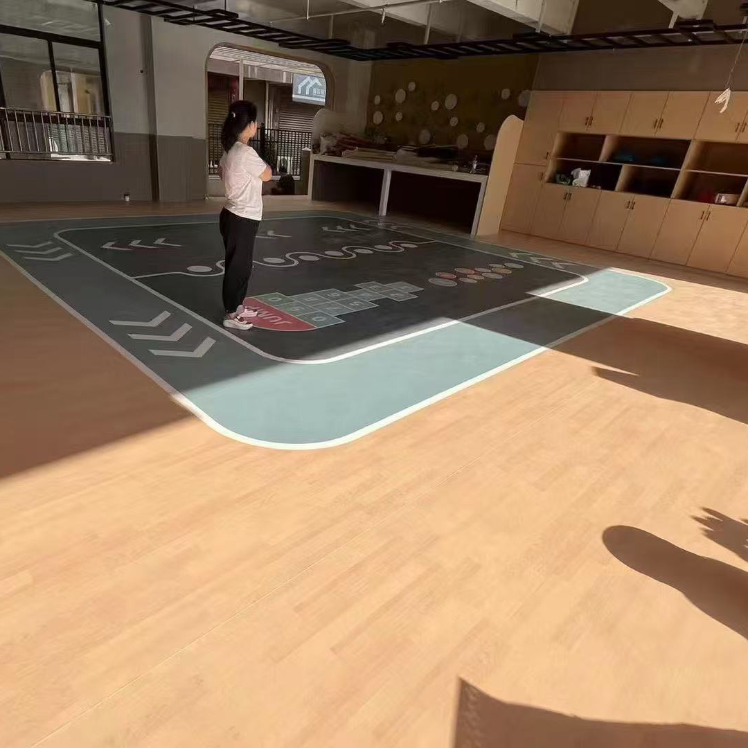 Gym Custom PVC Flooring