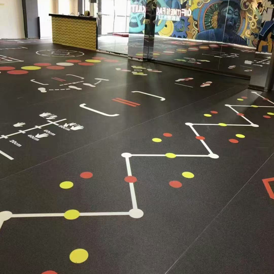 Gym Custom PVC Flooring