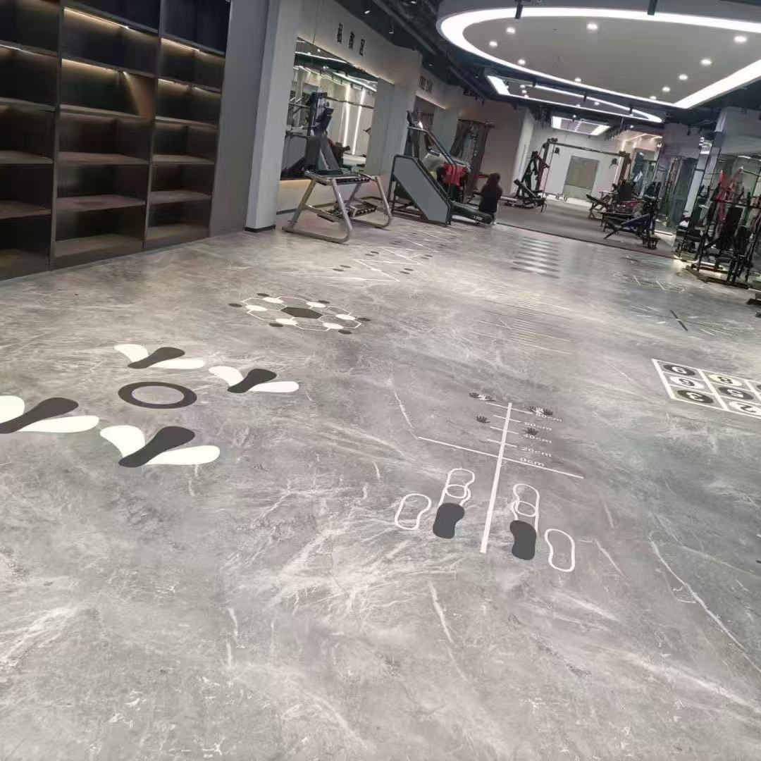 Gym Custom PVC Flooring