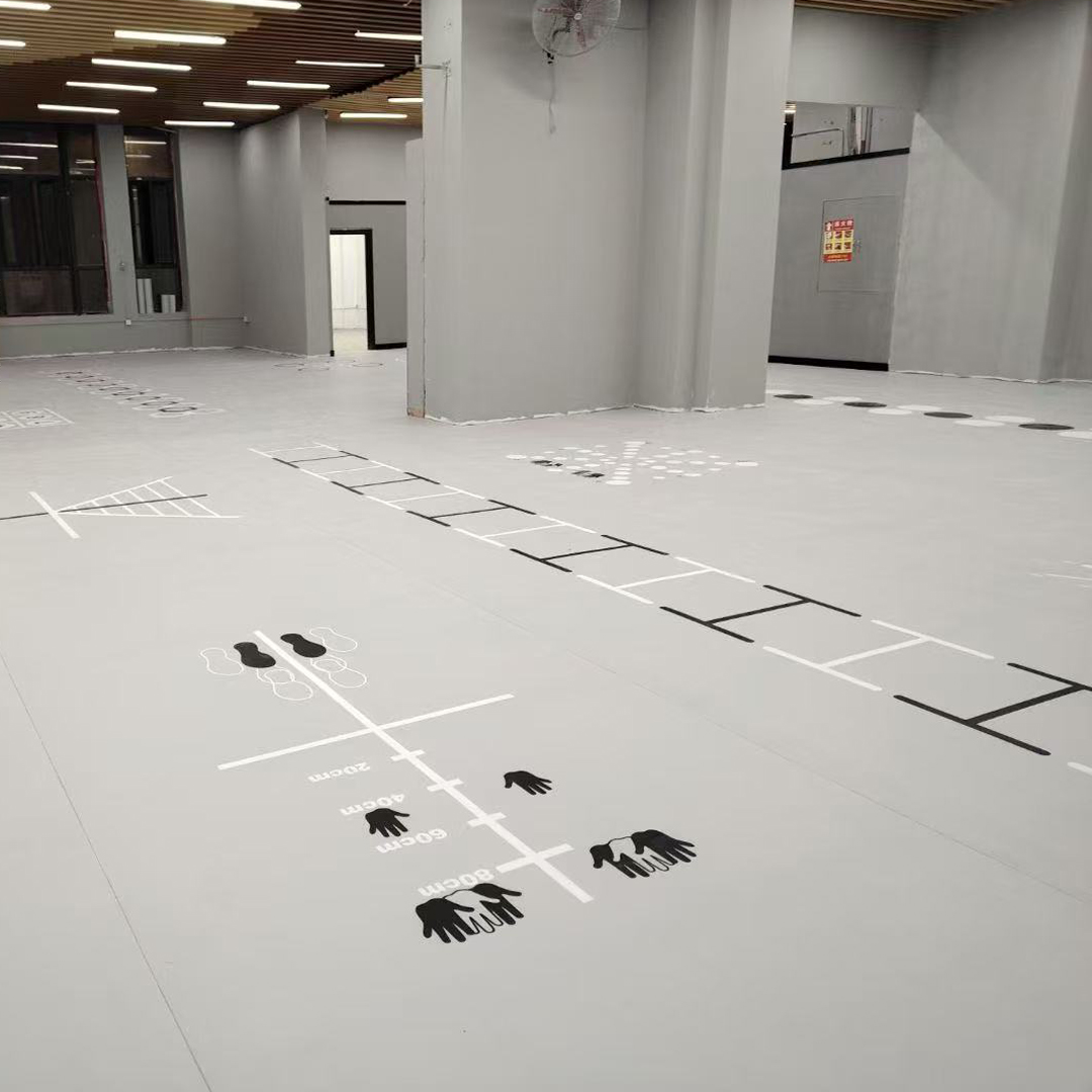 Gym Custom PVC Flooring